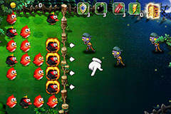 birds vs zombies screenshot 1