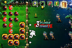 birds vs zombies screenshot 2