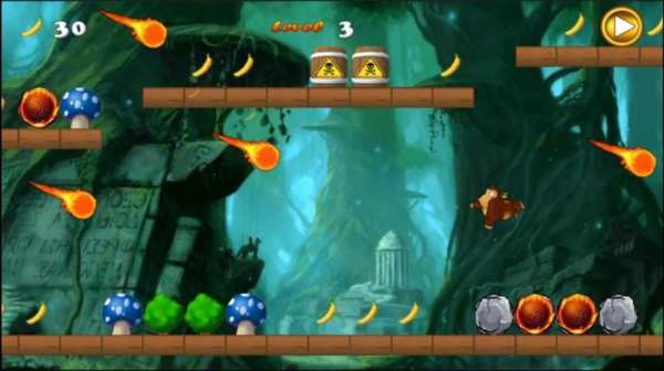 Temple Jungle Monkey Run скриншот 3