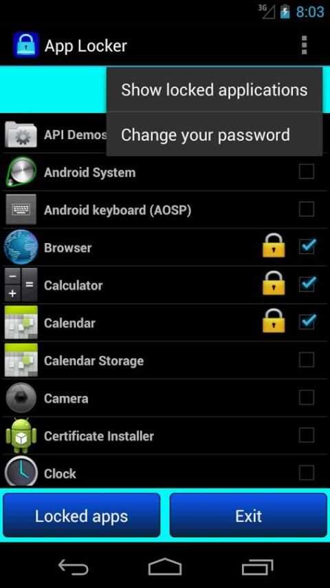 App Locker 1 تصوير الشاشة