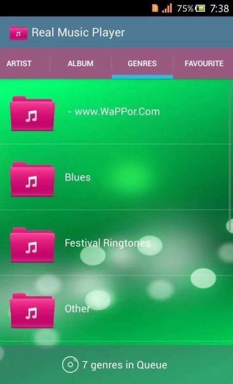Real Music Player скриншот 1