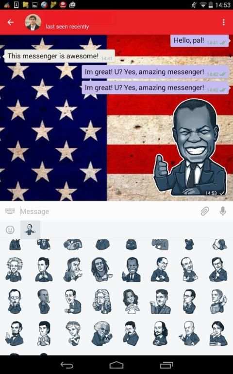 American Messenger Plus screenshot 2