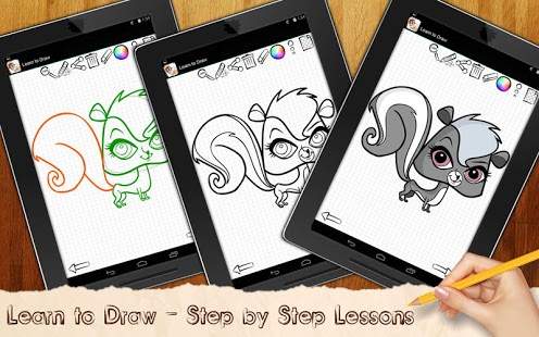 Нарисуем Littlest Pet Shop screenshot 3