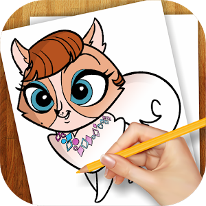 Нарисуем Littlest Pet Shop icon