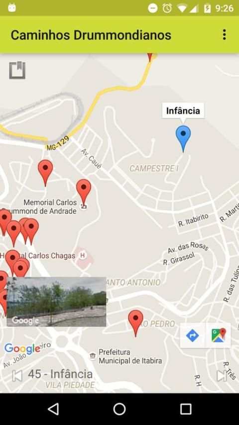 Caminhos Drummondianos screenshot 2