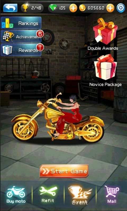 AE 3D Moto 3 स्क्रीनशॉट 2
