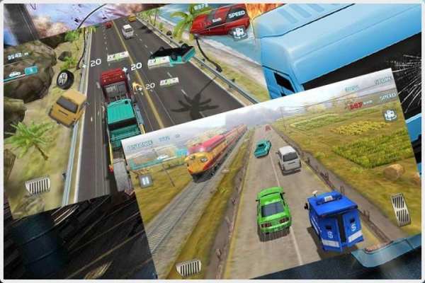Real Traffic Racing Car City screenshot 1