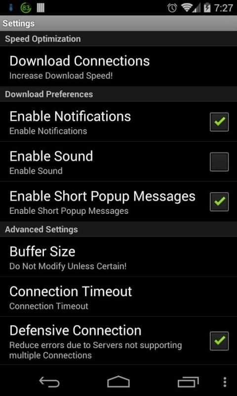 Turbo Downloader स्क्रीनशॉट 2