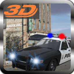 Police Target Prisoner Car 3D أيقونة