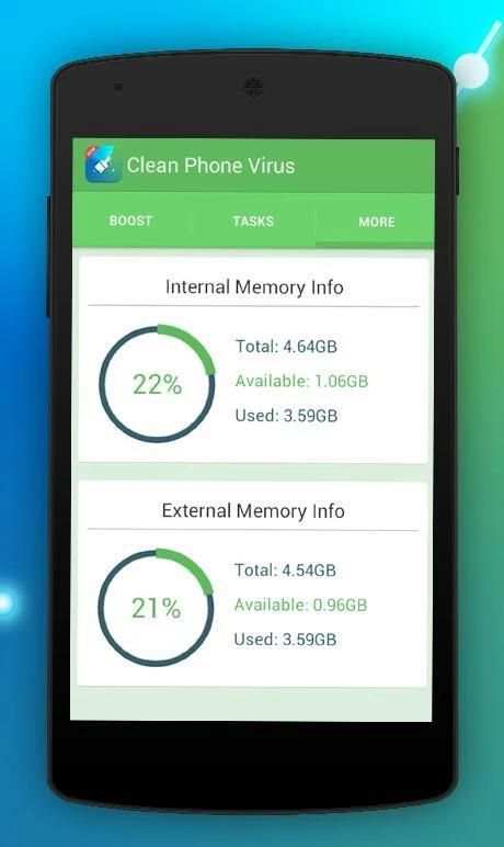 Clean Phone Virus Free 3 تصوير الشاشة