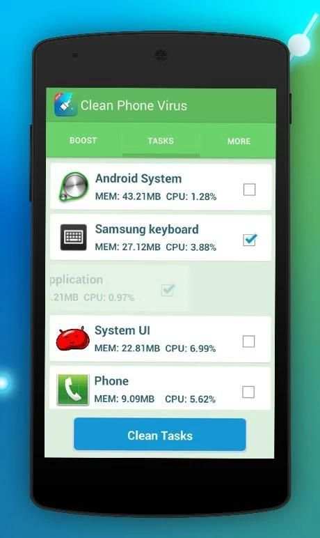 Clean Phone Virus Free 2 تصوير الشاشة