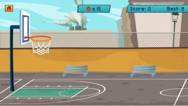 Game Bola Basket screenshot 1