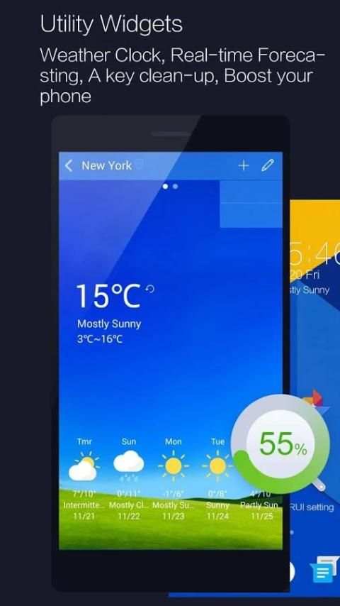 RUI Launcher - Smart launcher screenshot 1