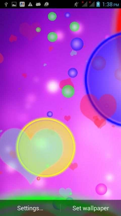 Valentine Live Wallpaper screenshot 5