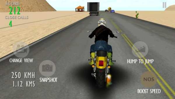 DESERT ATTACK: MOTO KING скриншот 2
