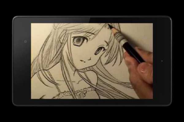 Menggambar Kartun Jepang screenshot 1
