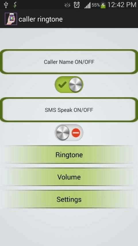 Caller Name Ringtone 3 تصوير الشاشة
