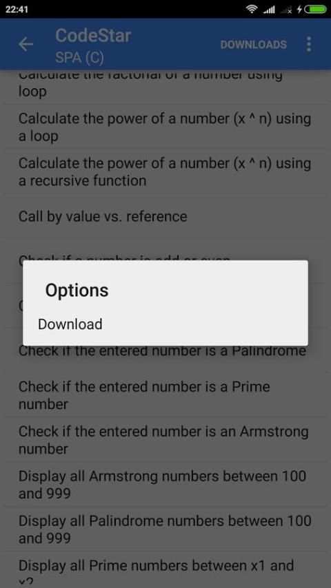 CodeStar स्क्रीनशॉट 4