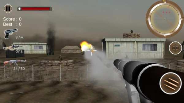 FPS Battlefield Sniper Strike screenshot 3
