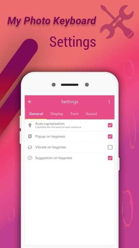 My Photo Keyboard स्क्रीनशॉट 3