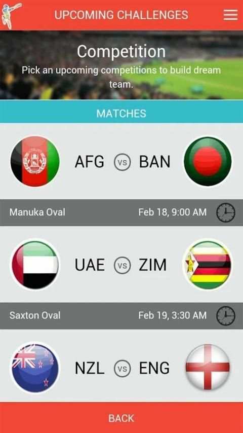 ICC CWC 2015 Fantasy Cricket स्क्रीनशॉट 2