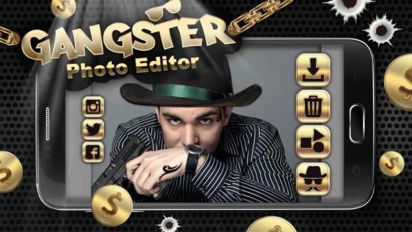 Gangster Foto Editor screenshot 1