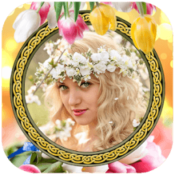 Tulip Photo Frames Decoration أيقونة