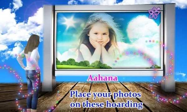 Hoarding photo frame effects 2 تصوير الشاشة