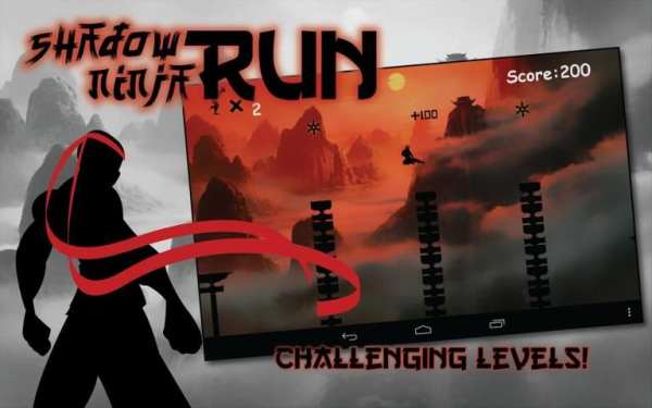 Shadow Ninja Run screenshot 1