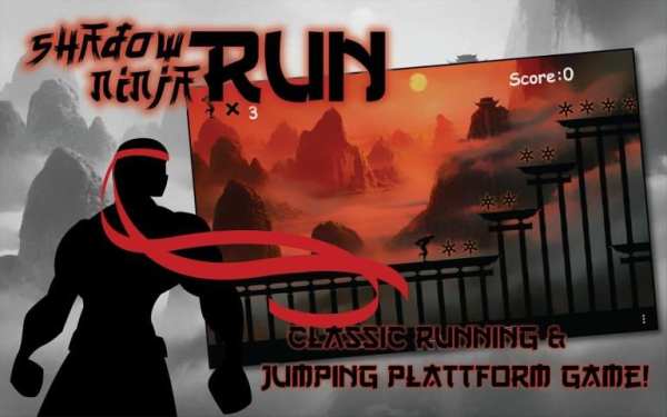 Shadow Ninja Run screenshot 4