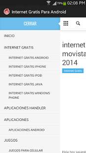 internet gratis 3G y 4G screenshot 2