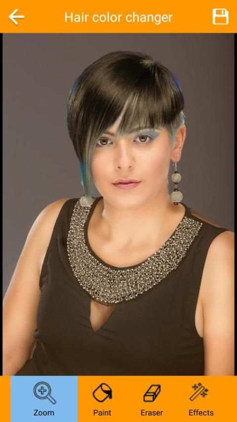 Hair color changer screenshot 1