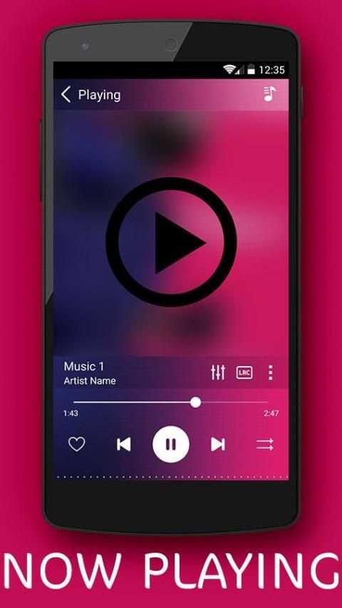 BlackPlayer Music Player screenshot 6