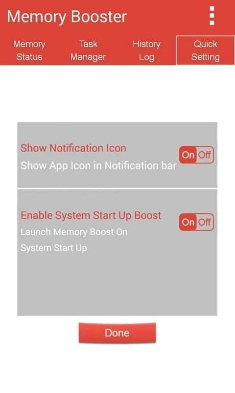 Memory booster + Ram Cleaner screenshot 2