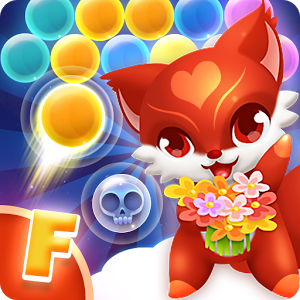Lovely Fox Bubble أيقونة