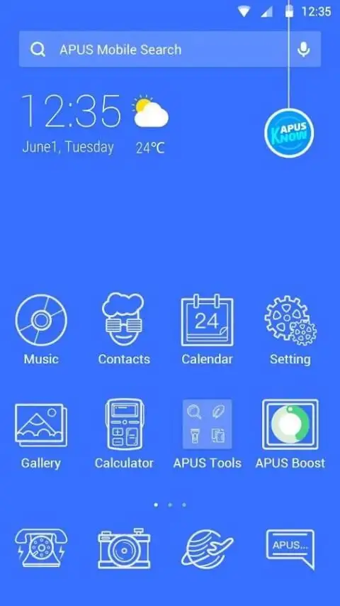 Blue Line Theme На Андроид App Скачать - 9Apps