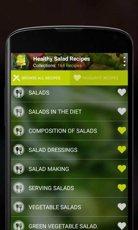 Healthy Salad Recipes 3 تصوير الشاشة