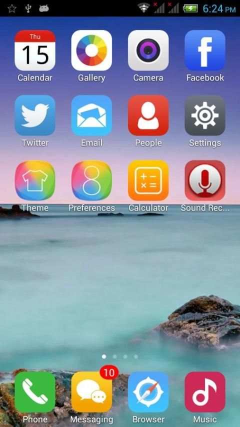Tema iPhone 6+ screenshot 7