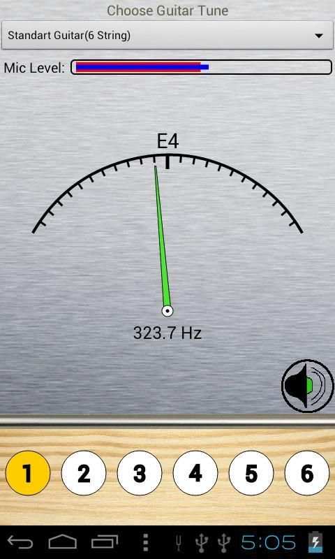 Free Guitar Tuner screenshot 4