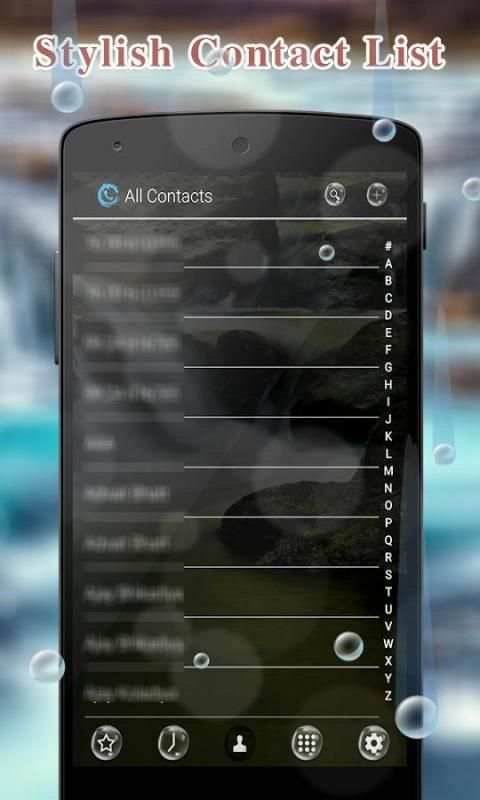 Waterfall Full Call Screen Id 5 تصوير الشاشة