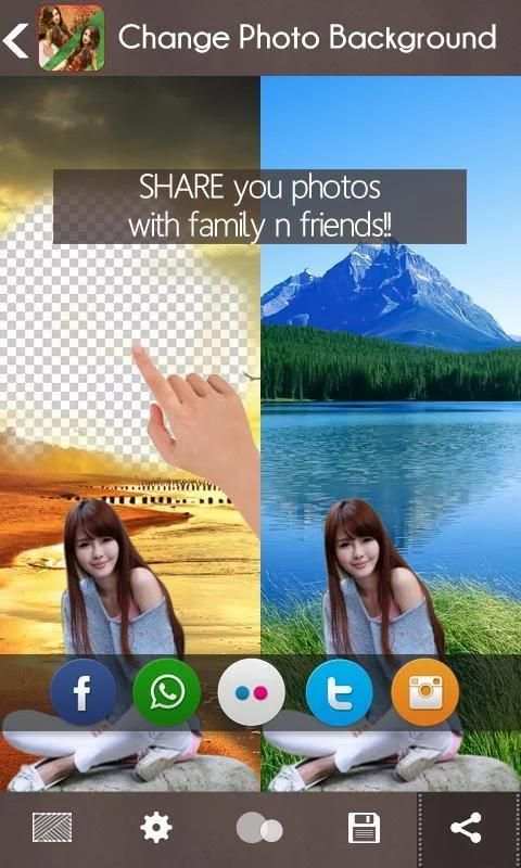 Change Photo Background स्क्रीनशॉट 1