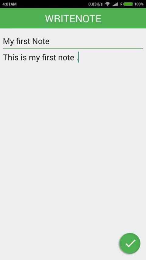WriteNote स्क्रीनशॉट 3