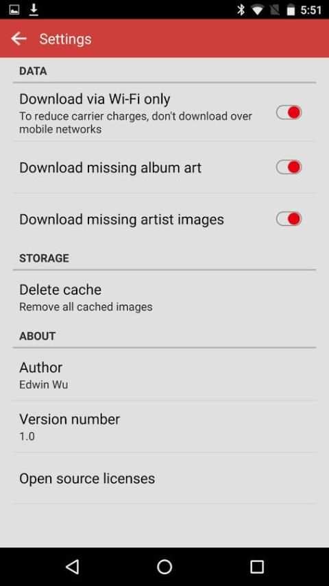 Colourful Mp3 player screenshot 1