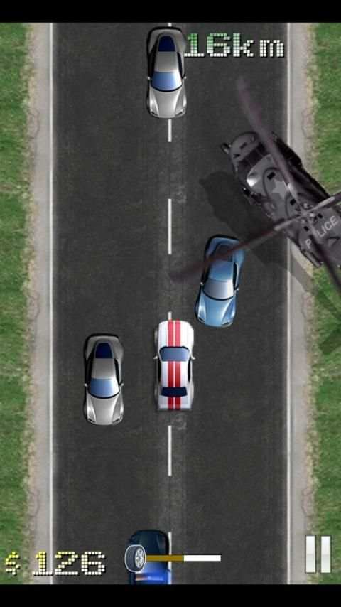 Traffic Racing police chase स्क्रीनशॉट 5