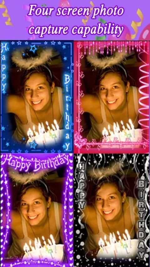 Birthday Camera screenshot 8