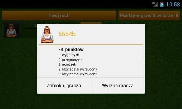 Tysiąc - gra karciana 3 تصوير الشاشة