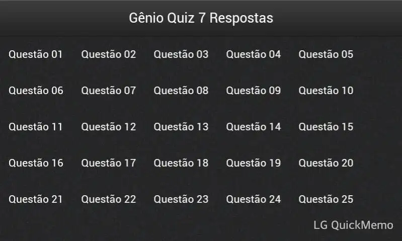 Todas as respostas do Gênio Quiz 3 