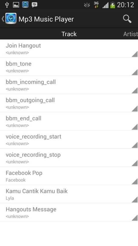 MP3 Music Player screenshot 1