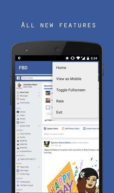 FBD for Facebook screenshot 7