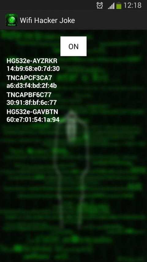 Wifi Hacker joke screenshot 5